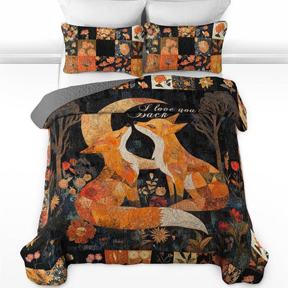 Shineful All Season Quilt 3-Piece Set Enchanting Night
