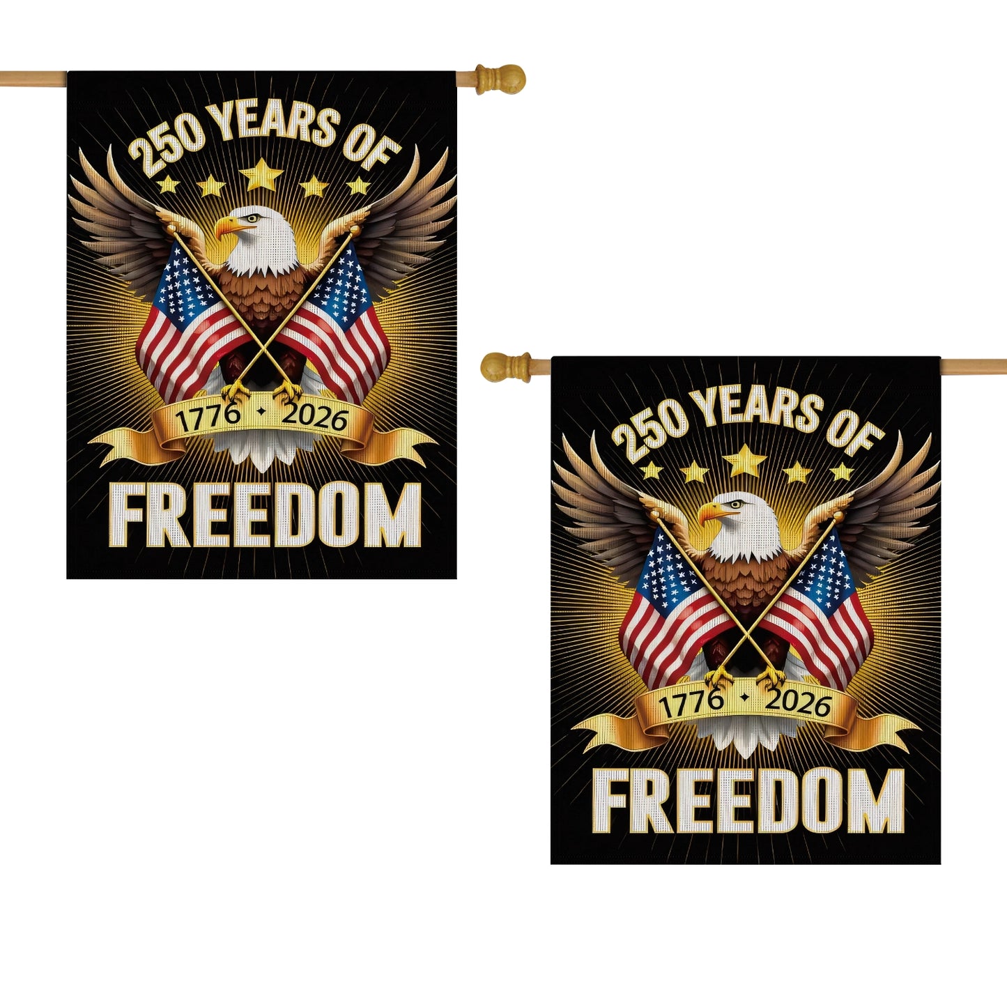 Shineful House Flag 30" x 40" - Liberty Endures