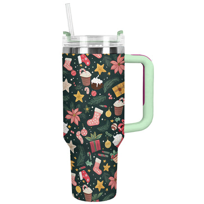 Shineful Tumbler Festive Christmas Pattern