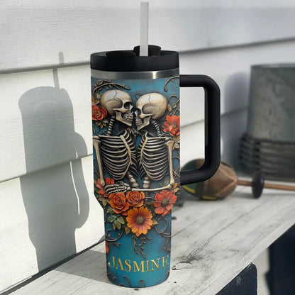 Shineful Tumbler Personalized Undying Romance