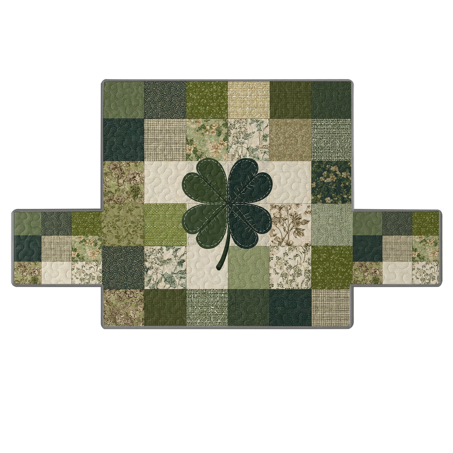 Shineful Sofa Cover Set Four Leaf Blessing