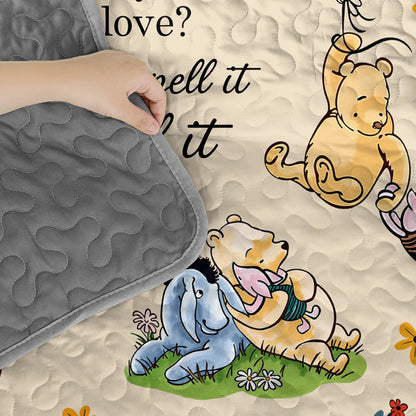 Shineful Quilt 3-Piece Set Pooh The Love