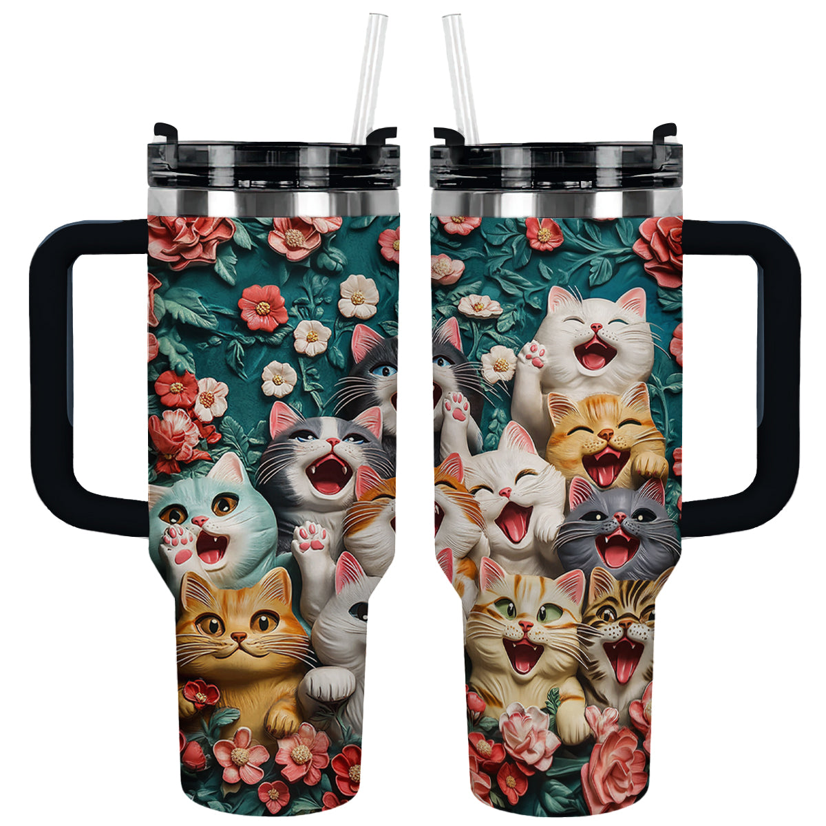 Shineful Tumbler Happy Paws