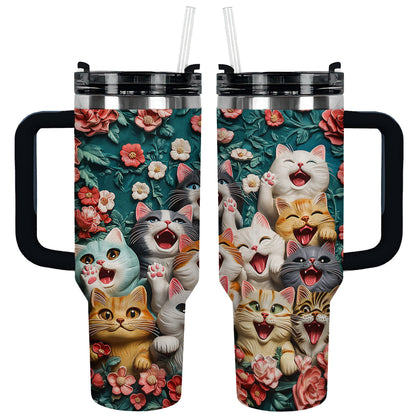 Shineful Tumbler Happy Paws