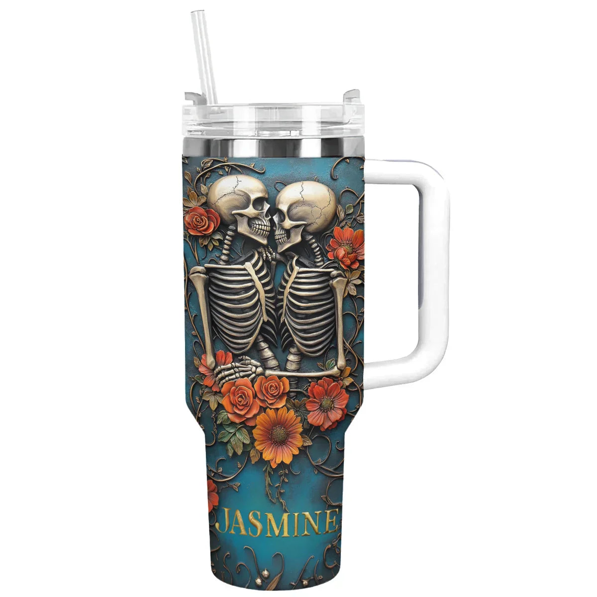 Shineful Tumbler Personalized Undying Romance