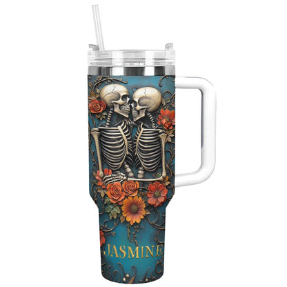 Shineful Tumbler Personalized Undying Romance