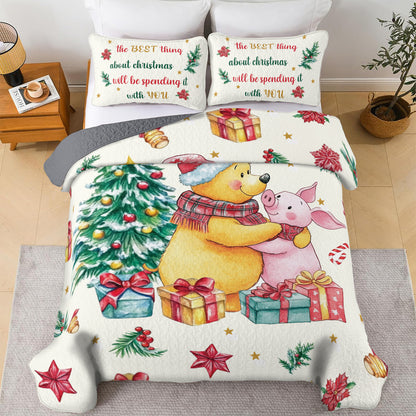 Shineful All Season Quilt 3-Piece Set The Christmas Best Thing