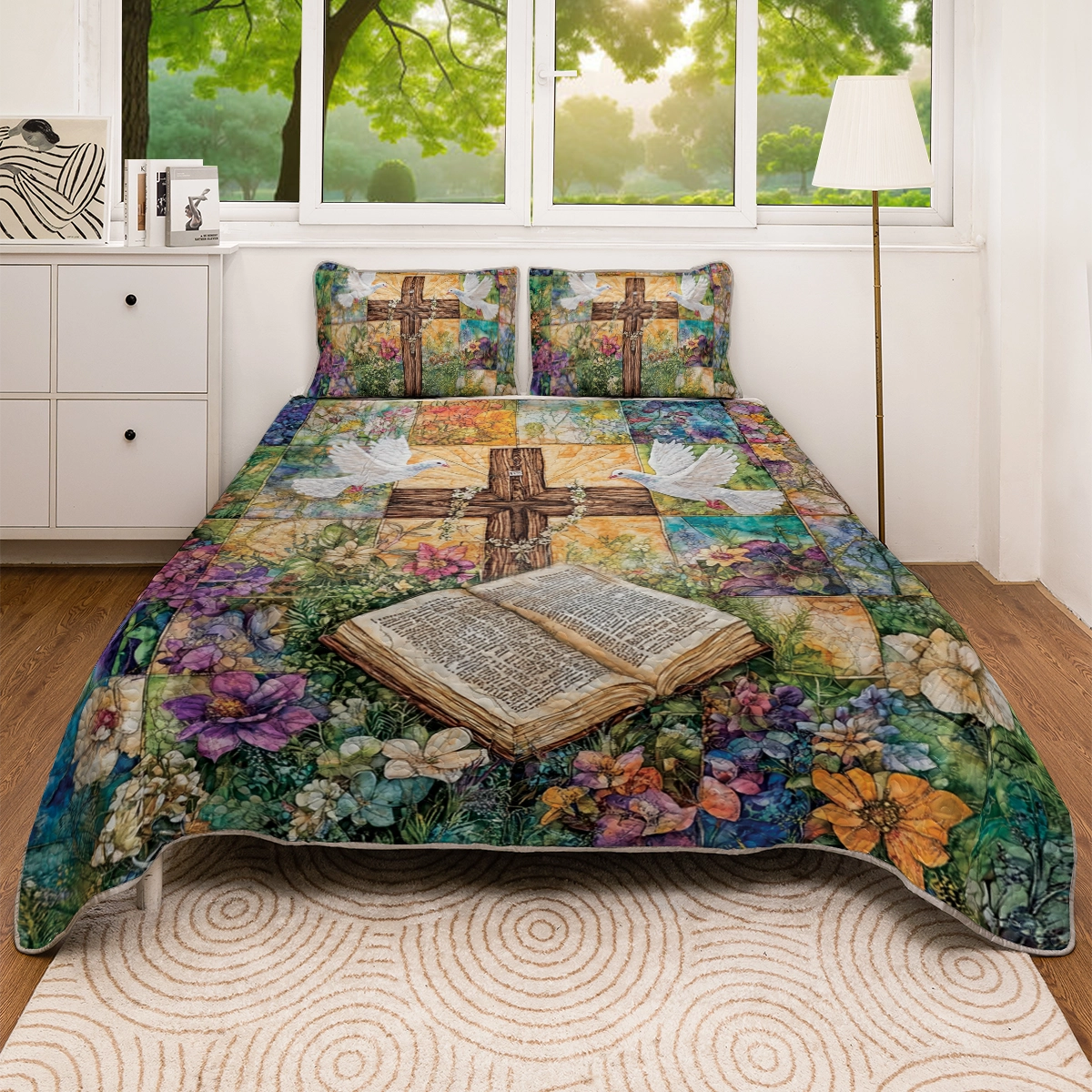 Shineful All Season Quilt 3-Piece Set - Blessed Sanctuary