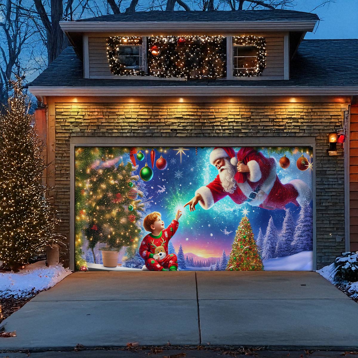 Shineful Garage Door Banner Decoration - The Gift Of Touch