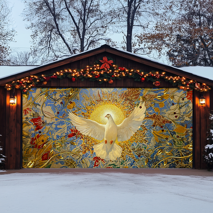 Shineful Garage Door Banner Decoration Holy Spirit