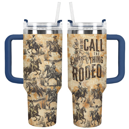 Shineful Tumbler Cowboy Ride 'Em High