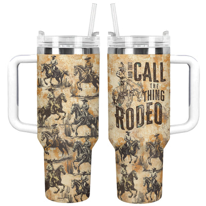 Shineful Tumbler Cowboy Ride 'Em High