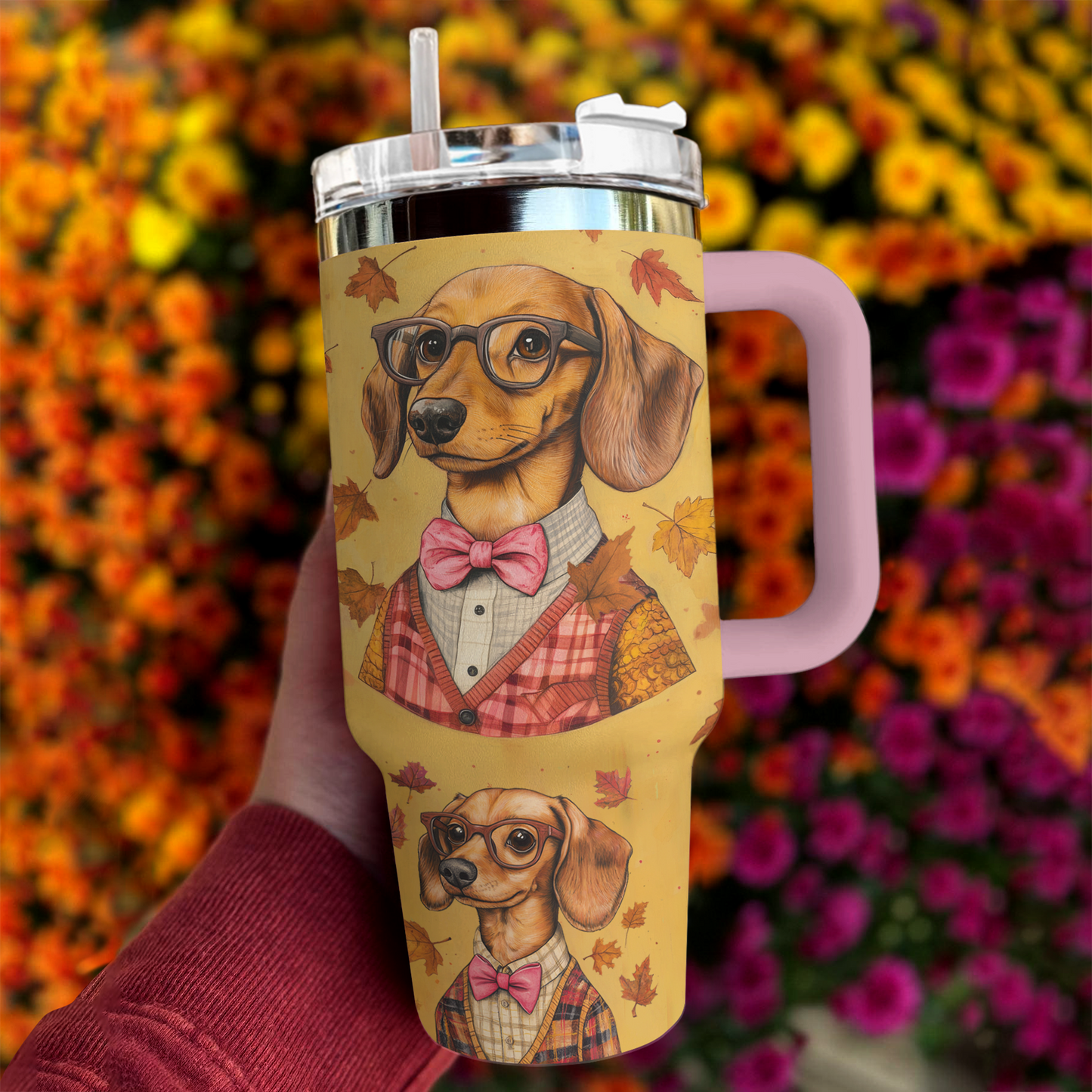 Shineful Tumbler Autumn Dachshund