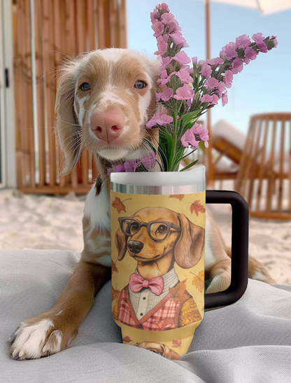 Shineful Tumbler Autumn Dachshund