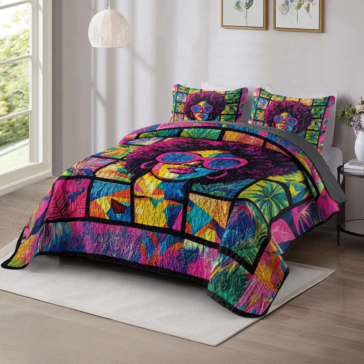 Shineful All Season Quilt 3-Piece Set - Queen's Essence