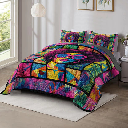 Shineful All Season Quilt 3-Piece Set - Queen's Essence