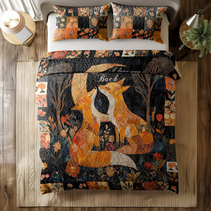 Shineful All Season Quilt 3-Piece Set Enchanting Night