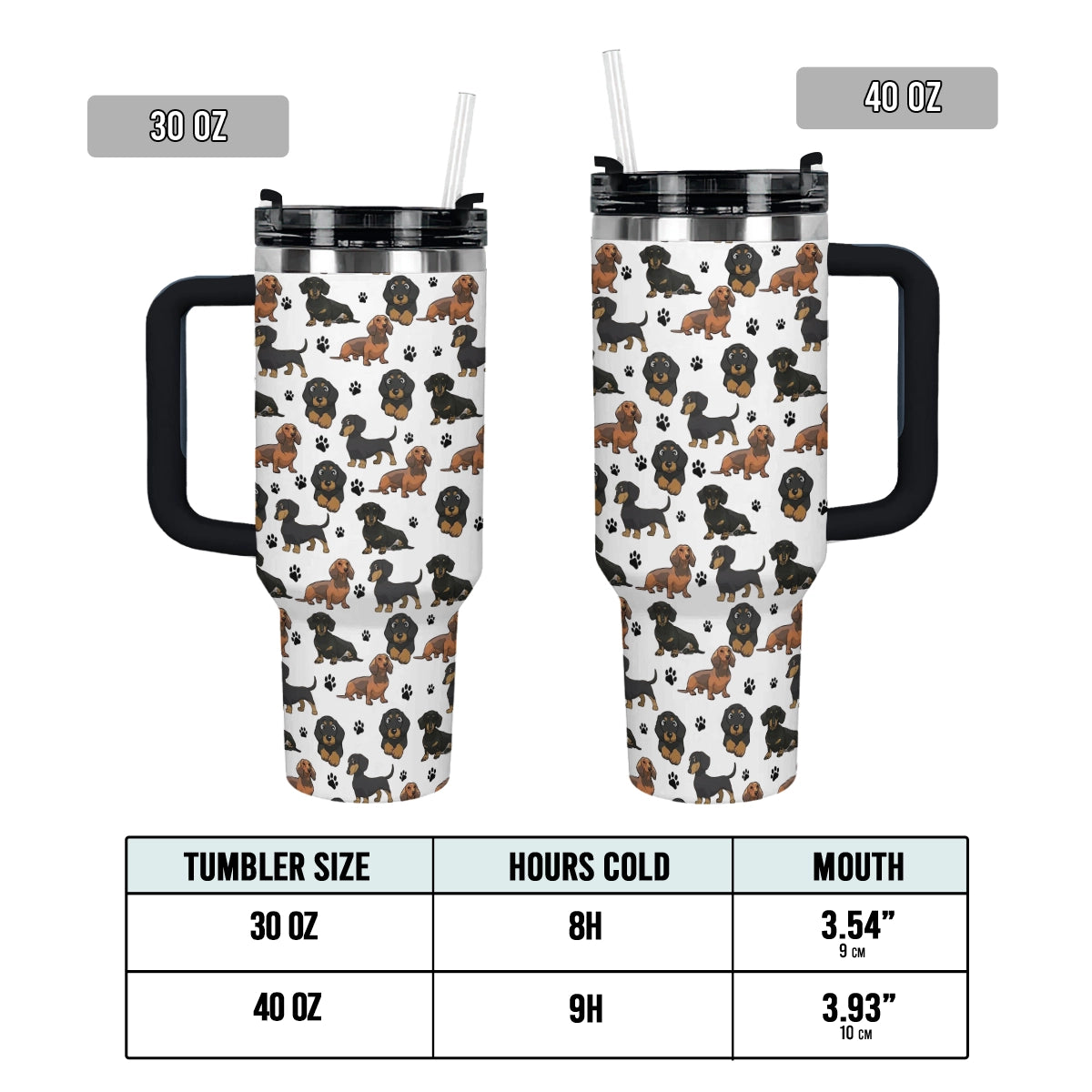 Shineful Tumbler Dashing Dachshunds