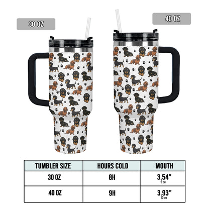 Shineful Tumbler Dashing Dachshunds