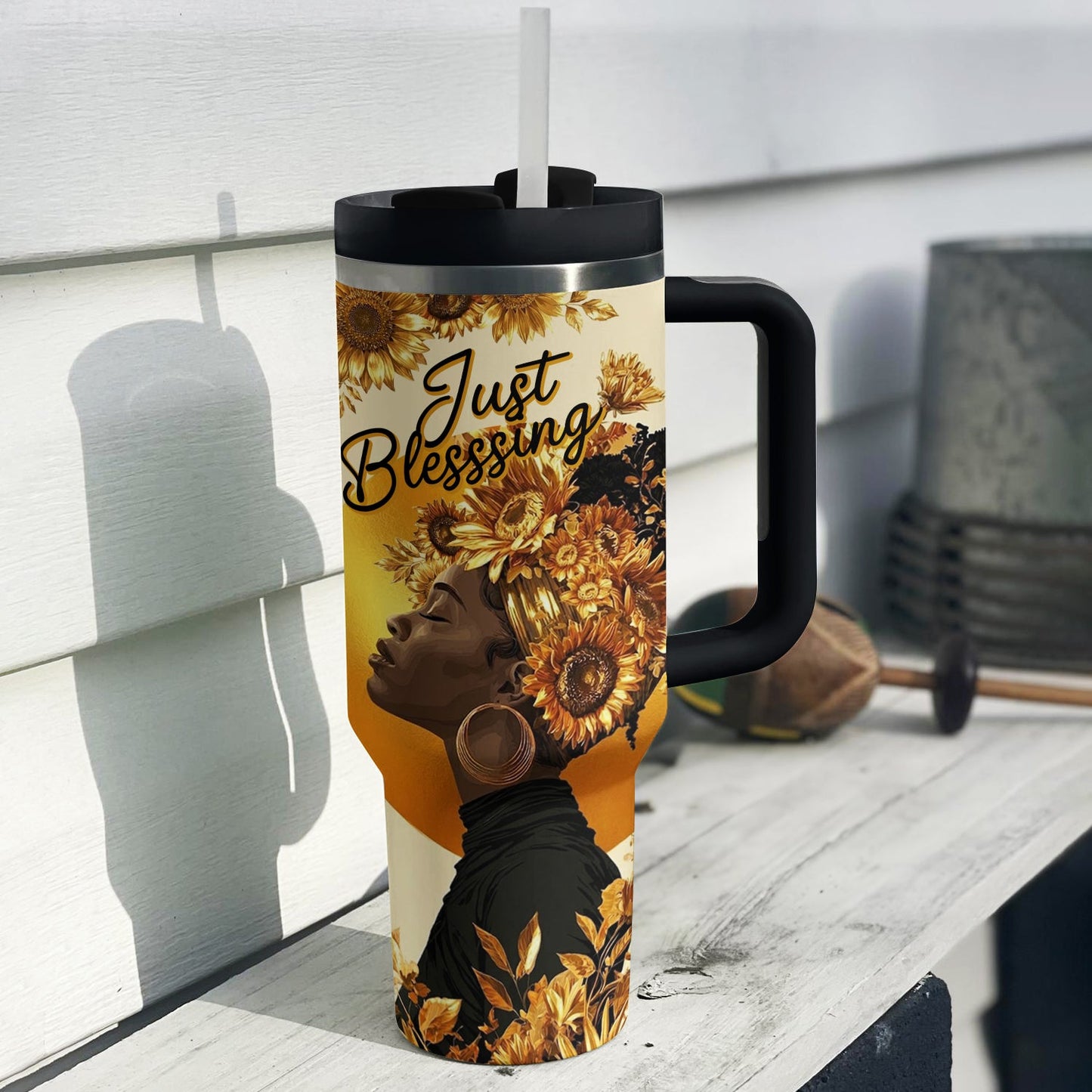 Shineful Tumbler Sunflower Queen