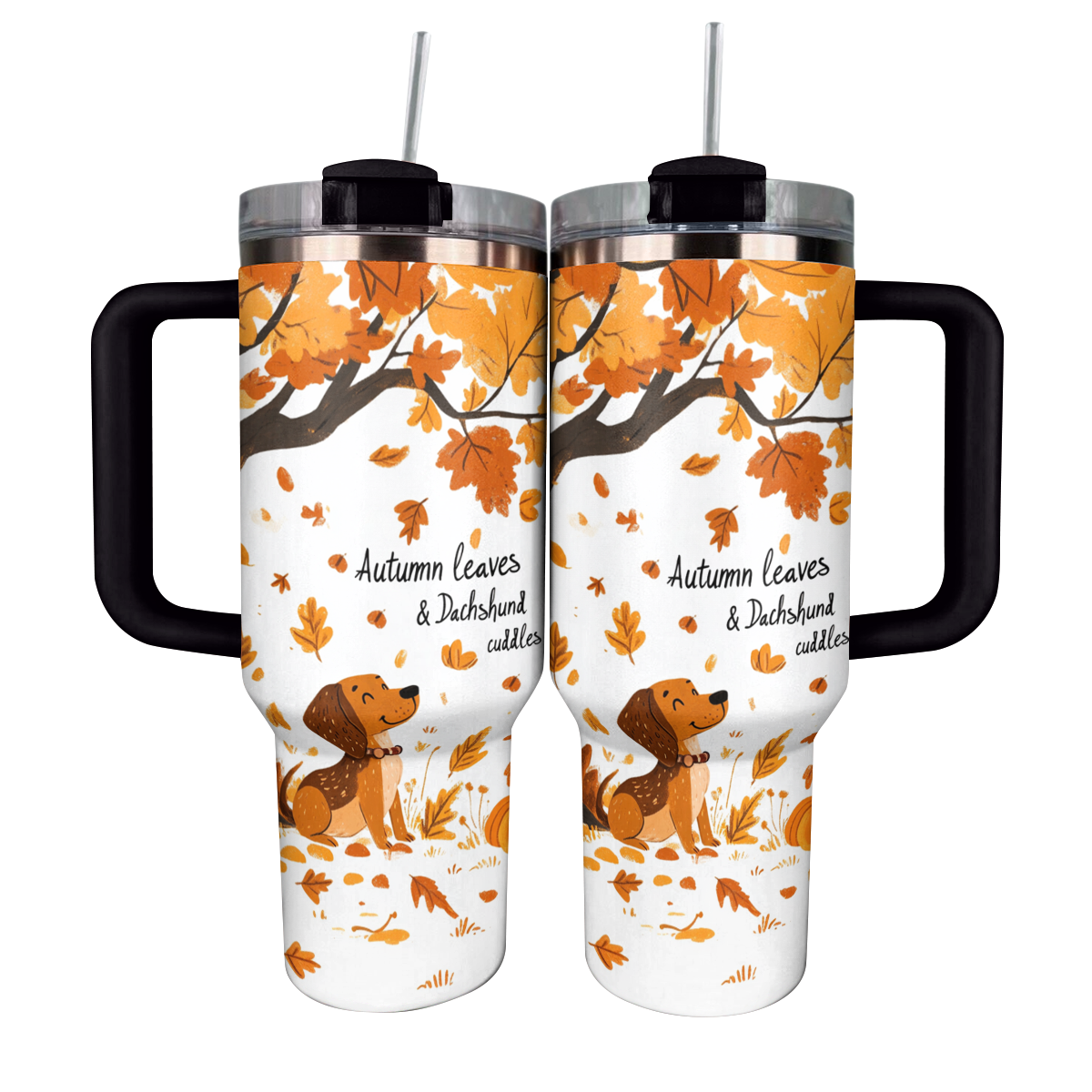 Shineful Tumbler Autumn Dachshund