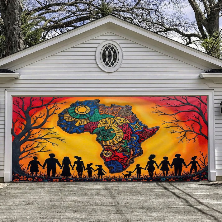 Shineful Garage Door Banner Decoration Legacy in Our Hands