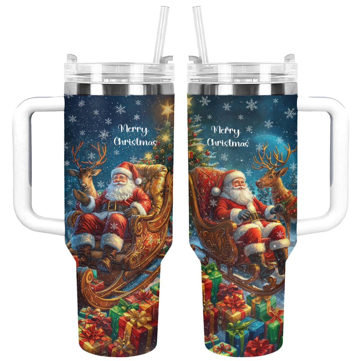 Shineful Tumbler Magic Santa's Sleigh