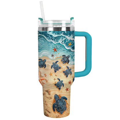 Shineful Tumbler Ocean Turtle
