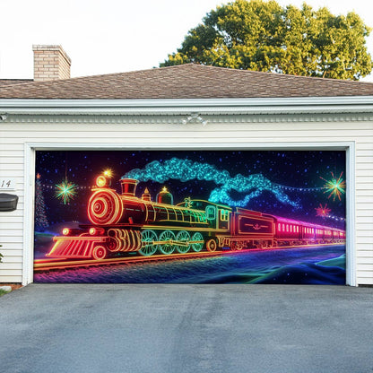 Shineful Garage Door Banner Decoration Holiday Gift Express