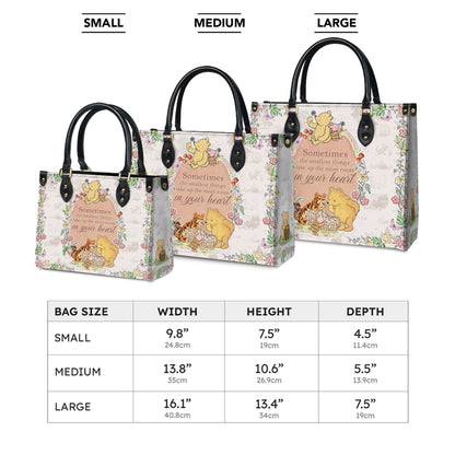 Shineful Leather Bag Sweet Moment Winnie The Pooh