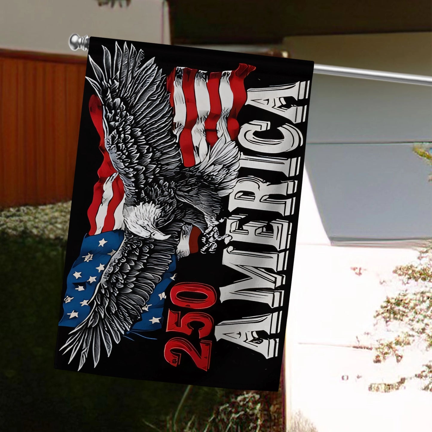Shineful House Flag 30" x 40" - 250 Years Unbroken