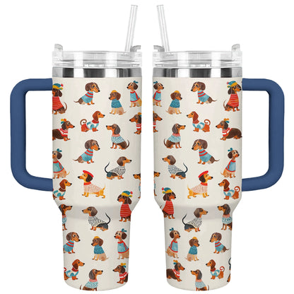 Shineful Tumbler Dachshund Cuteness Wiener