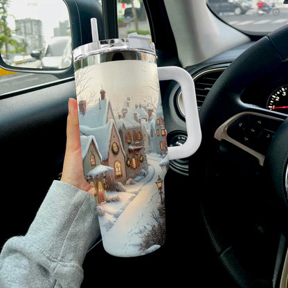 Shineful Tumbler Evening Village Glow