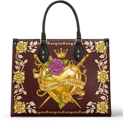 Shineful Leather Bag Romeo & Juliet Golden Heart