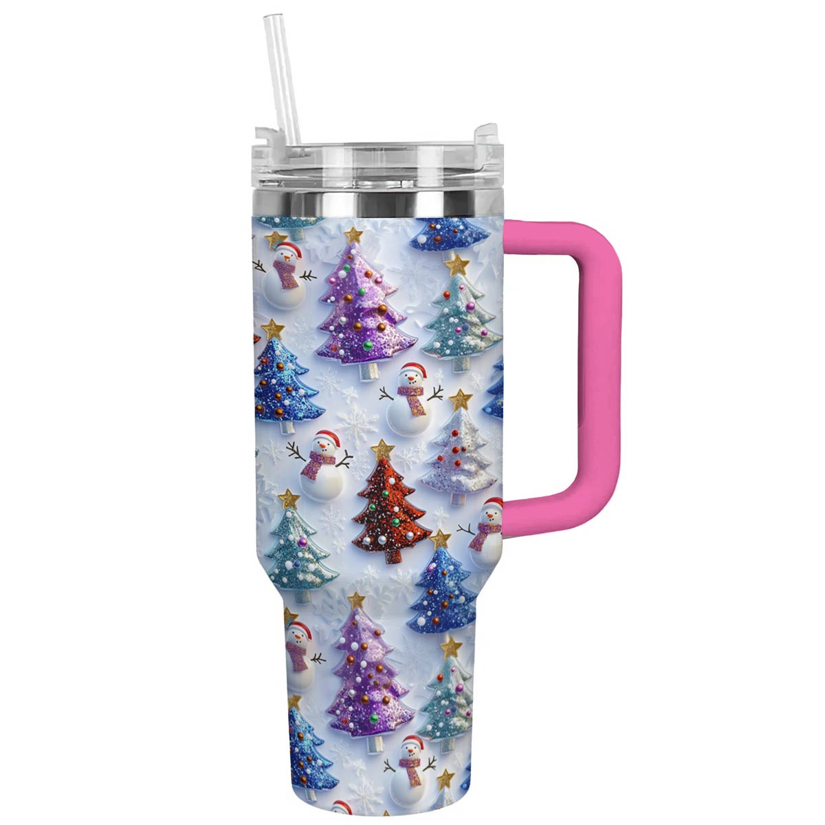 Shineful Glossy Tumbler Colorful Christmas