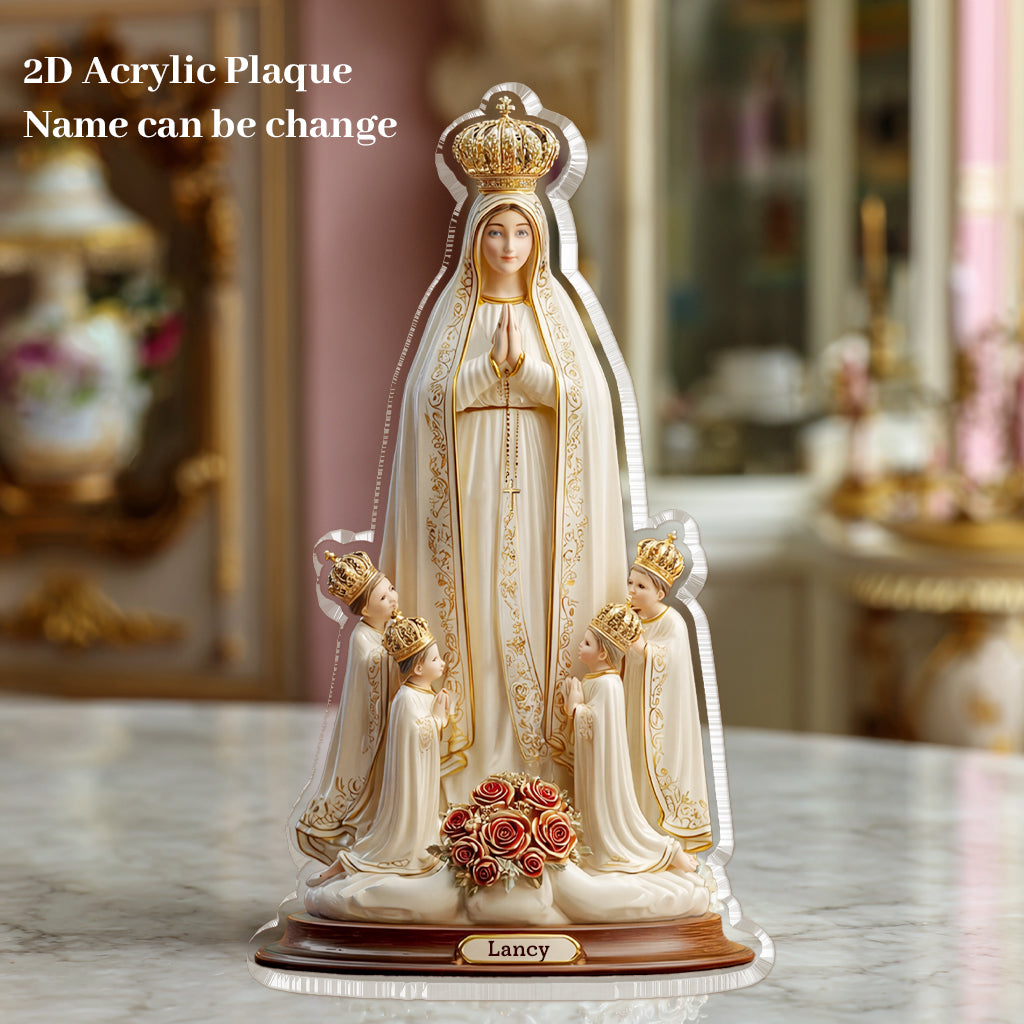 Shineful Custom Shaped Acrylic Plaque Mother of Grace Spiritual