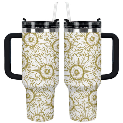 Shineful Tumbler Golden Sunflower Grace