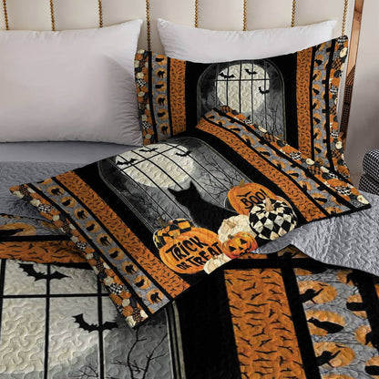 Shineful All Season Quilt 3-Piece Set Spooky Night