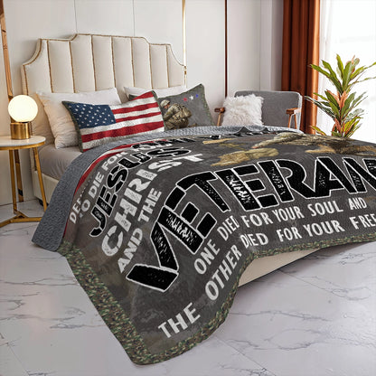 Shineful All Season Quilt 3-Piece Set - In Honor of Heroes Veteran