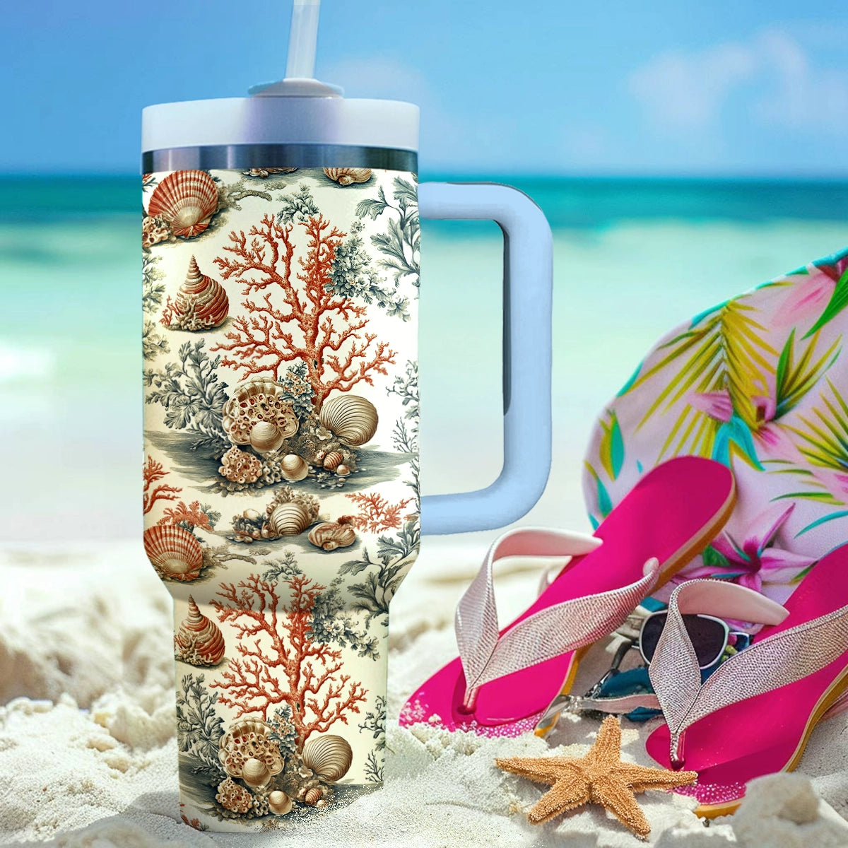 Shineful Tumbler Coral Coast