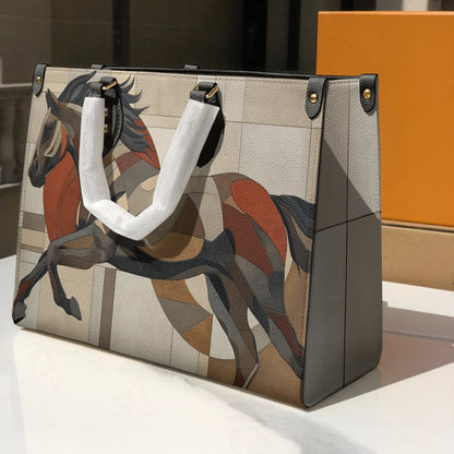 Shineful Leather Bag Dynamic Steed Carry