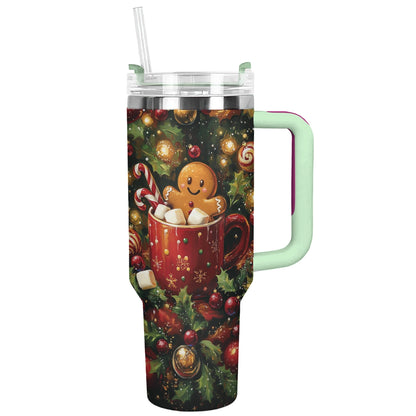 Shineful Tumbler Festive Cheer Gingerbread