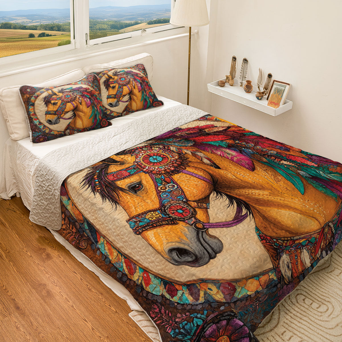 Shineful All Season Quilt 3-Piece Set Echoes Of Warrio