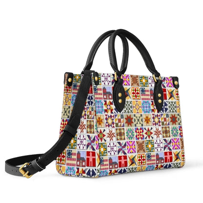 Shineful Leather Bag Quilting Leather Bag Shineful Quilting Blocks