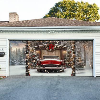 Shineful Garage Door Banner Decoration - The Scarlet Stop