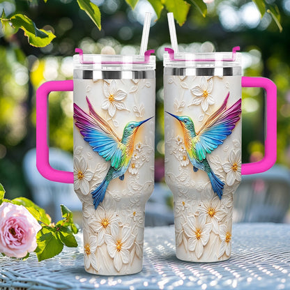 Shineful Tumbler Fluttering Blooms