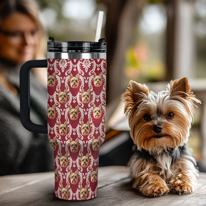 Shineful Tumbler  Royal Yorkie Charm