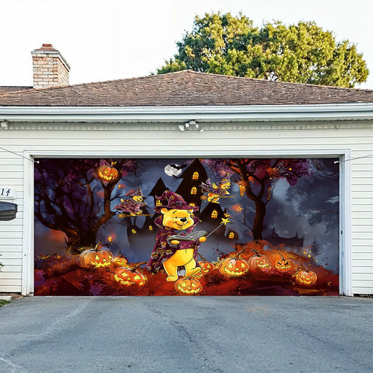 Shineful Garage Door Banner Decoration - Halloween Witchy Magic