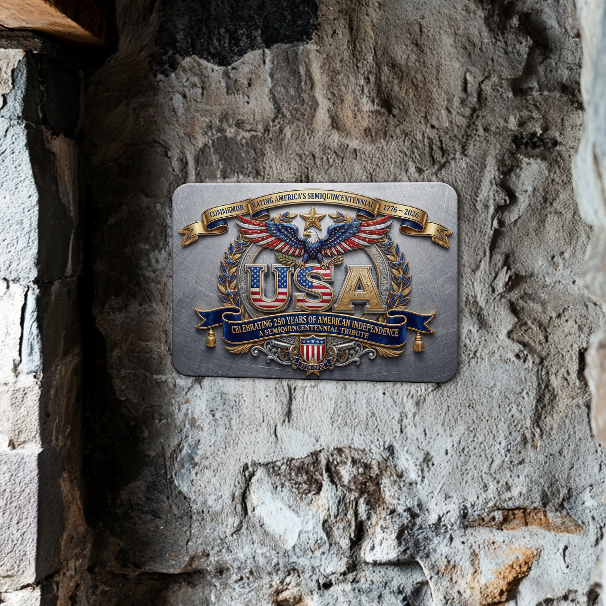 Shineful Patriot Legacy Metal Sign