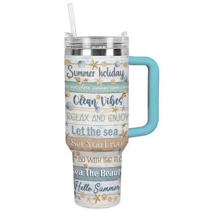 Shineful Tumbler Hello Summer
